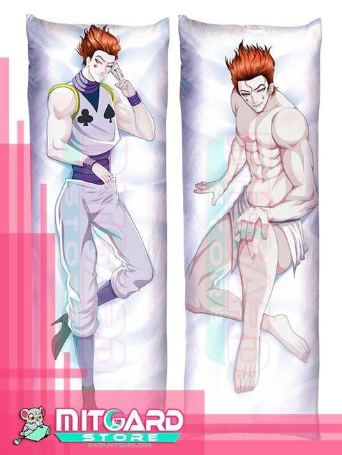 HUNTER X HUNTER Hisoka Morow Body pillow case Dakimakura - 50cmx150cm / 2-Way Tricot / 2 Sides